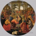 Adoración de los Magos 1487 Florencia renacentista Domenico Ghirlandaio